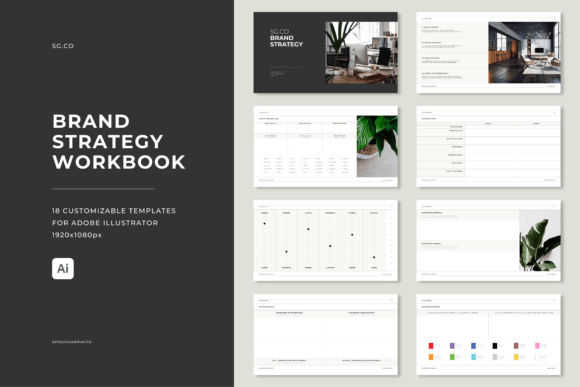 Download Brand Strategy Workbook Template - Brand strategy Collection
