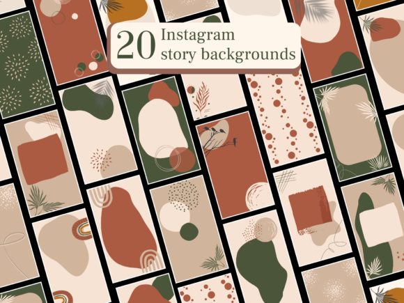 Download Abstract Boho Instagram Story Background - Story background Collection