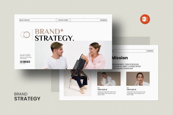 Download Brand Strategy PowerPoint Template - Brand strategy Collection