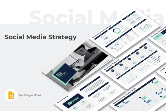 Download Social Media Strategy Google Slides - Social media strategy Collection