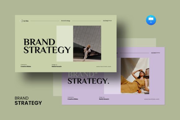 Download Brand Strategy Keynote Template - Brand strategy Collection