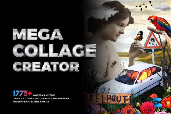 Download 1775 Mega Collage Creator Bundle - Creator Collection