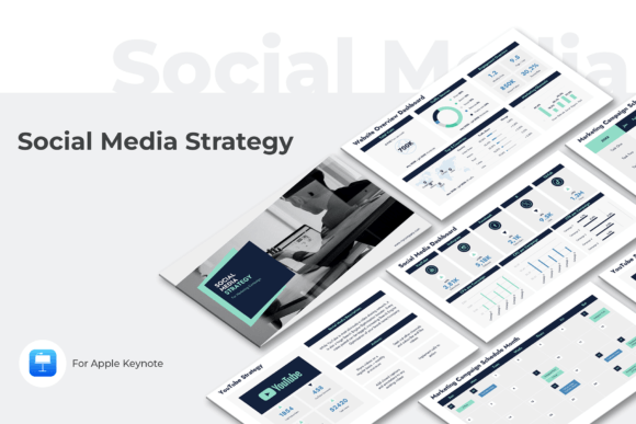 Download Social Media Strategy Keynote Template - Social media strategy Collection