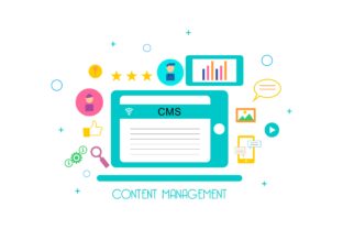 Download Flat Web Content Social Media Strategy - Premium Resources